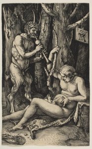 Rodina Satyrů, 1505. od Albrecht Dürer