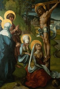 Ukřižování polyptychu sedmi bolestí, 1495-1496. od Albrecht Dürer