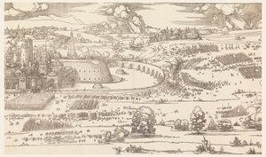 Obležení města (část 1) od Albrecht Dürer