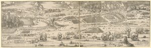 Obléhání pevnosti. od Albrecht Dürer