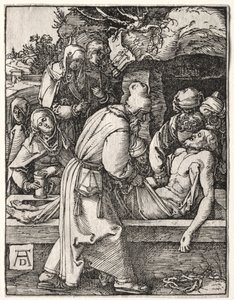 Malá vášeň: Depozice. od Albrecht Dürer