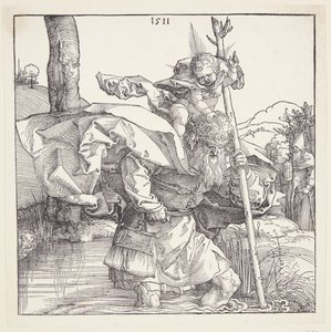 Svatý Kryštof od Albrecht Dürer