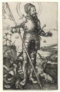 St George stojící, 1502 od Albrecht Dürer