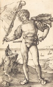 Standard Bearer, c. 15021503. od Albrecht Dürer