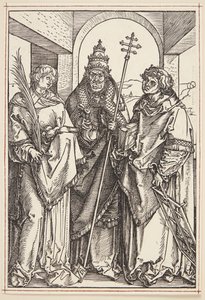 Sts. Vavřince, Sixta a Štěpána od Albrecht Dürer