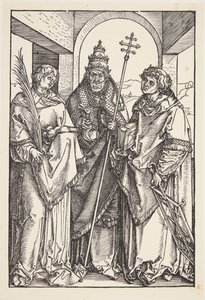 Sts. Vavřince, Sixta a Štěpána od Albrecht Dürer