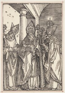 Sts. Mikuláše, Ulricha a Erasma od Albrecht Dürer