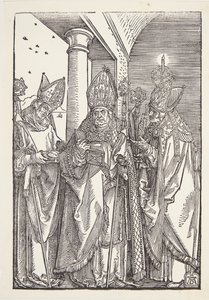 Sts. Mikuláše, Ulricha a Erasma od Albrecht Dürer