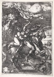 Únos na jednorožce od Albrecht Dürer