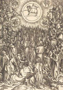 Klanění Beránka, 1498. od Albrecht Dürer