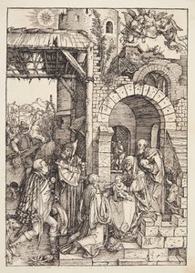 Klanění tří králů od Albrecht Dürer