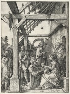 Klanění tří králů od Albrecht Dürer