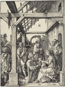 Klanění tří králů od Albrecht Dürer
