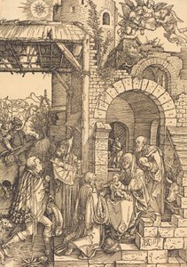 Klanění tří králů, c. 15011503. od Albrecht Dürer