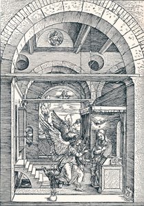 Zvěstování, 1506 1906 od Albrecht Dürer