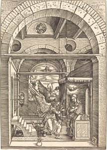 Zvěstování od Albrecht Dürer