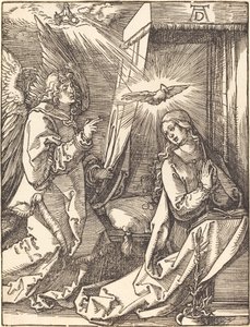 Zvěstování od Albrecht Dürer