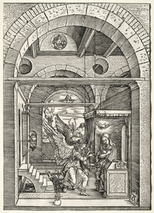 Zvěstování od Albrecht Dürer