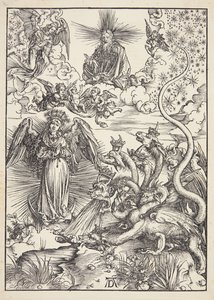 Apokalyptická žena od Albrecht Dürer