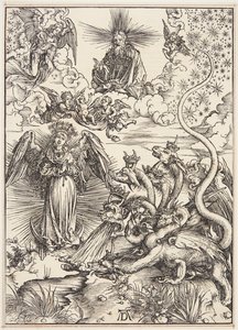 Apokalyptická žena od Albrecht Dürer