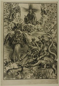 Apokalyptická žena, z Apokalypsy od Albrecht Dürer