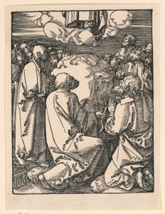 The Ascension, ze série The Little Passion od Albrecht Dürer