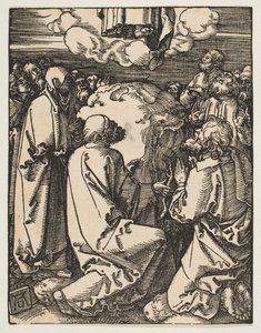 Nanebevstoupení, od Malé vášně, ca. 1510. od Albrecht Dürer