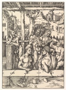 The Bath House.n.d. od Albrecht Dürer