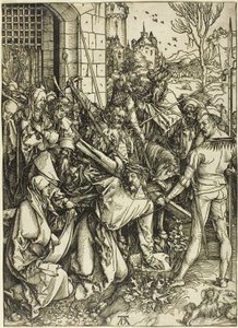 Nesení kříže, z Velkého umučení od Albrecht Dürer