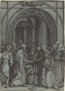 Zasnoubení Panny od Albrecht Dürer