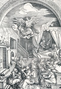 Narození Panny Marie, c1503-1504, 1906 od Albrecht Dürer