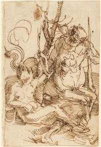 Rodina Kentaurů od Albrecht Dürer