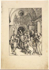 Obřízka Krista, ze Života Panny od Albrecht Dürer