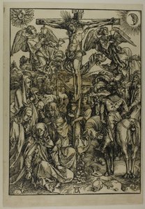 Ukřižování, z Velké vášně od Albrecht Dürer
