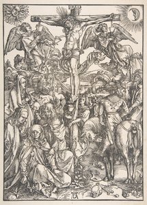 Ukřižování, z Velké vášně.n.d. od Albrecht Dürer
