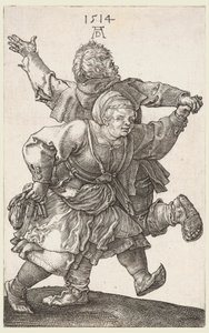 Tančící rolníci od Albrecht Dürer