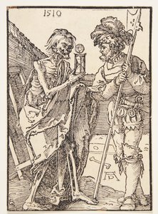 Smrt a voják od Albrecht Dürer