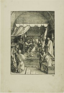 Smrt Panny, ze Života Panny od Albrecht Dürer