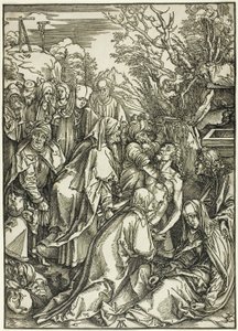 Sestavení Krista, z Velkého umučení od Albrecht Dürer