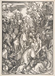 Deposition of Christ, od The Large Passion.n.d. od Albrecht Dürer