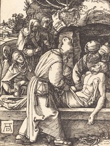 Depozice, pravděpodobně c. 15091510. od Albrecht Dürer