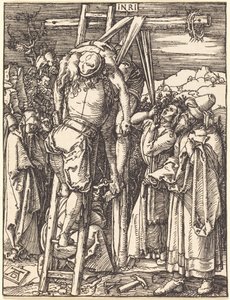 Snímání z kříže od Albrecht Dürer