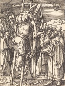 Sestup z kříže, pravděpodobně c. 15091510. od Albrecht Dürer