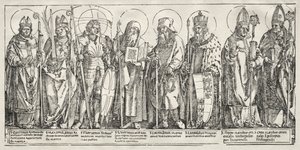 Osm svatých Rakouska od Albrecht Dürer