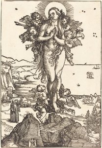 Povýšení svaté Máří Magdaleny od Albrecht Dürer