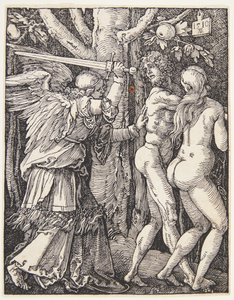 Vyhnání z ráje od Albrecht Dürer