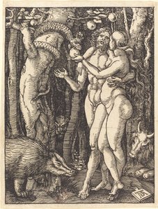 Pád člověka od Albrecht Dürer