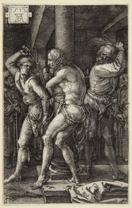 Bičování (série Ryté pašije) od Albrecht Dürer