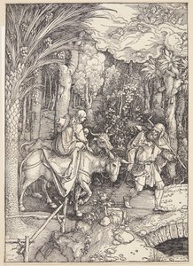 Útěk do Egypta od Albrecht Dürer