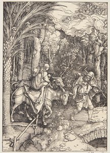 Útěk do Egypta od Albrecht Dürer